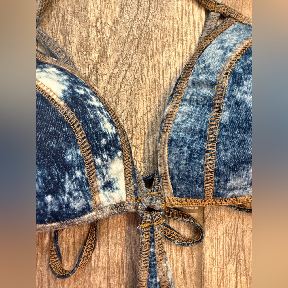 Brazilian Denim Monokini by Blueman, great condition, size S - Picture 4 of 8